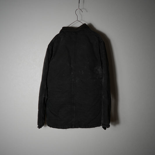 80-90s 星タグ USA製 ブラック カーハート トラディショナルジャケット ダック