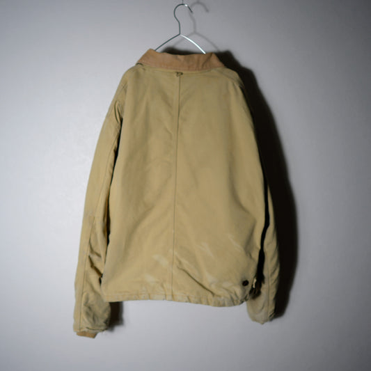 80-90s 星タグ USA製 ブラウン カーハート トラディショナルジャケット ダック