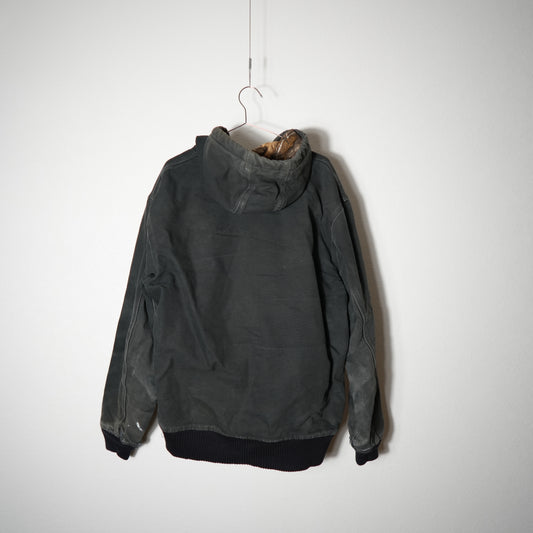 00s メキシコ製 ブラック カーハート アクティブジャケット ダックM