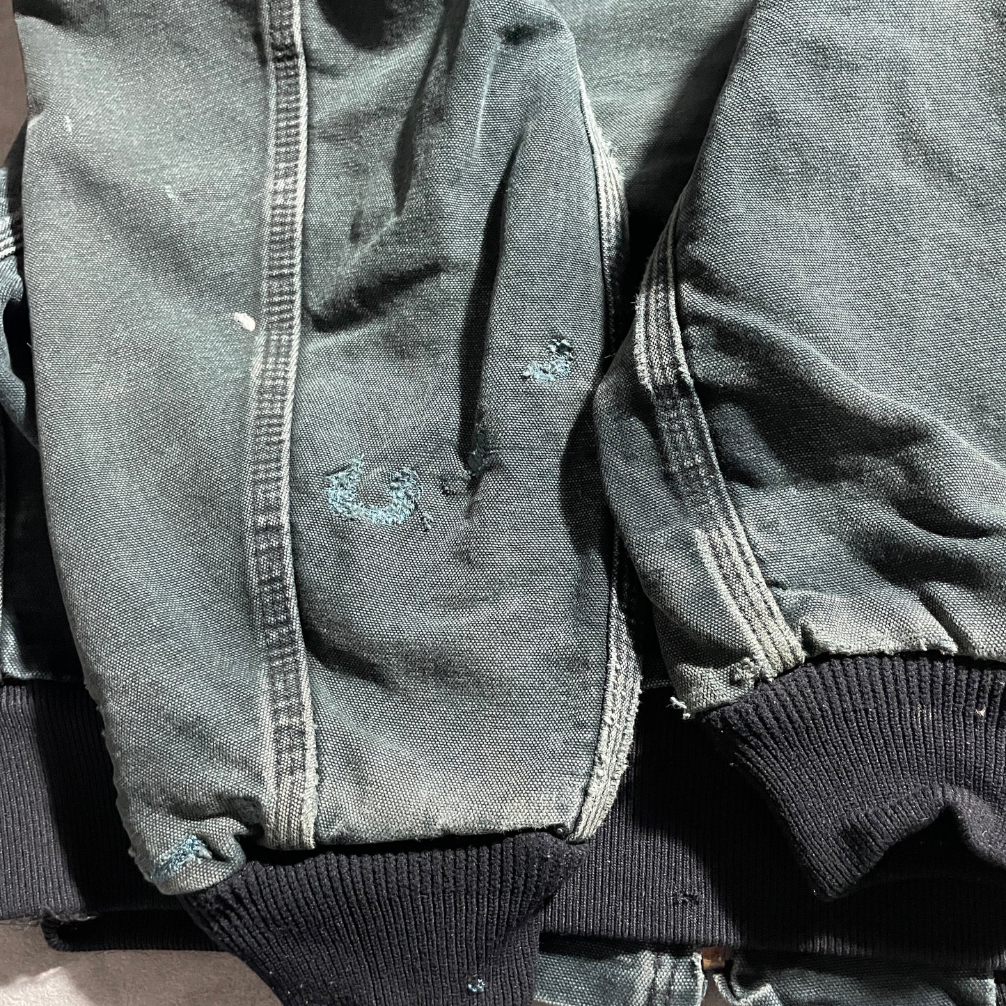 2000s Made in USA Black Carhartt Active Jacket, Duck Size L