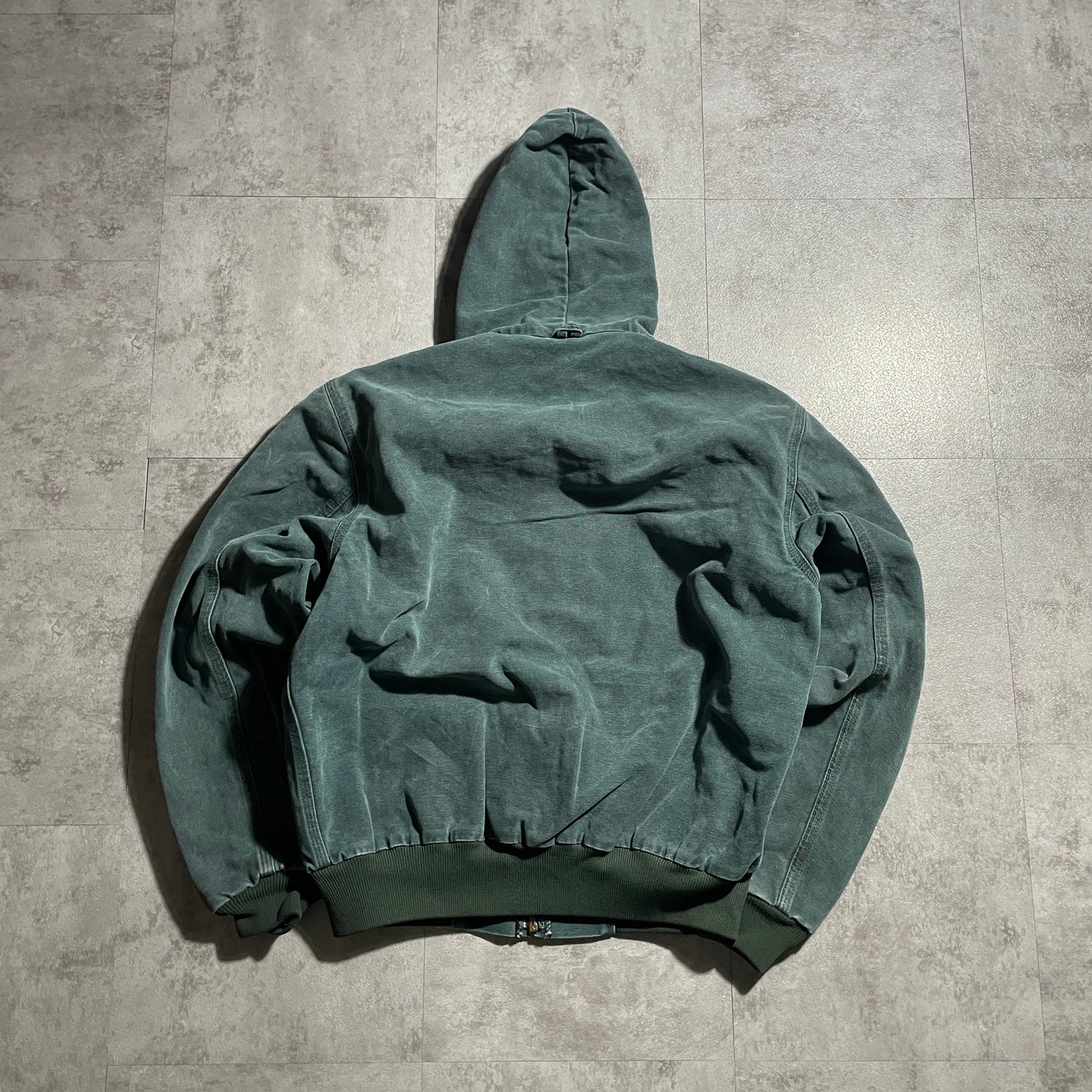 80s-90s Star Tag Made in USA Moss Green Carhartt Active Jacket, Duck Size M