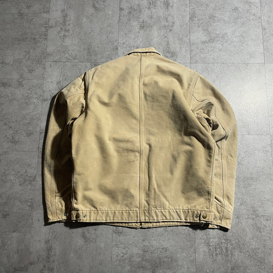 2000s Mexico Brown Carhartt Detroit Jacket, Duck Size M, Made with USA Fabric
