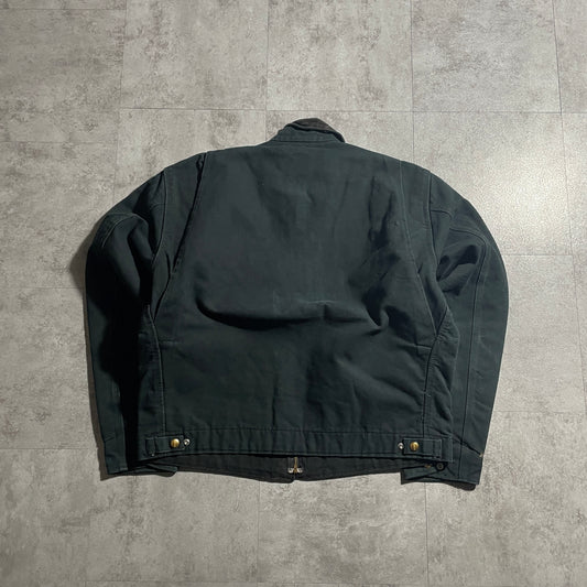 2000s Mexico Black Carhartt Detroit Jacket, Duck 44, Made with USA Fabric