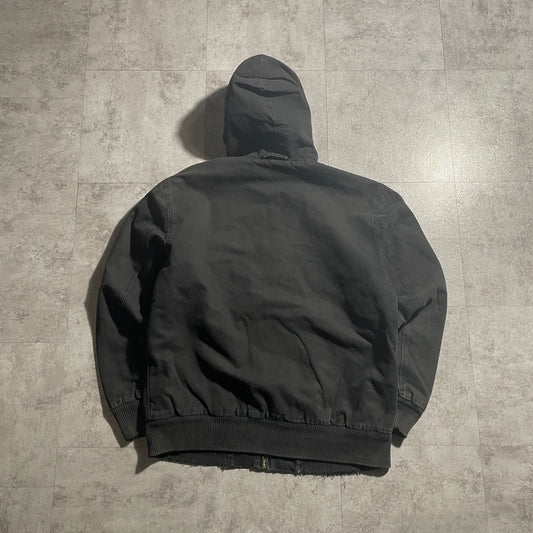 2000s Made in Vietnam Black Carhartt Active Jacket, Duck Size L