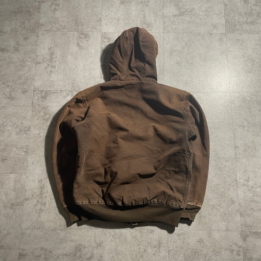 【TEST】00s Mexico Brown Carhartt Active Jacket, Duck Size M, Made with USA Fabric