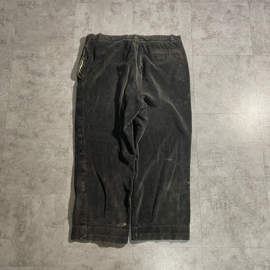 40s Le Solide Farmers Wide Ribbed Corduroy in Brown ,W38