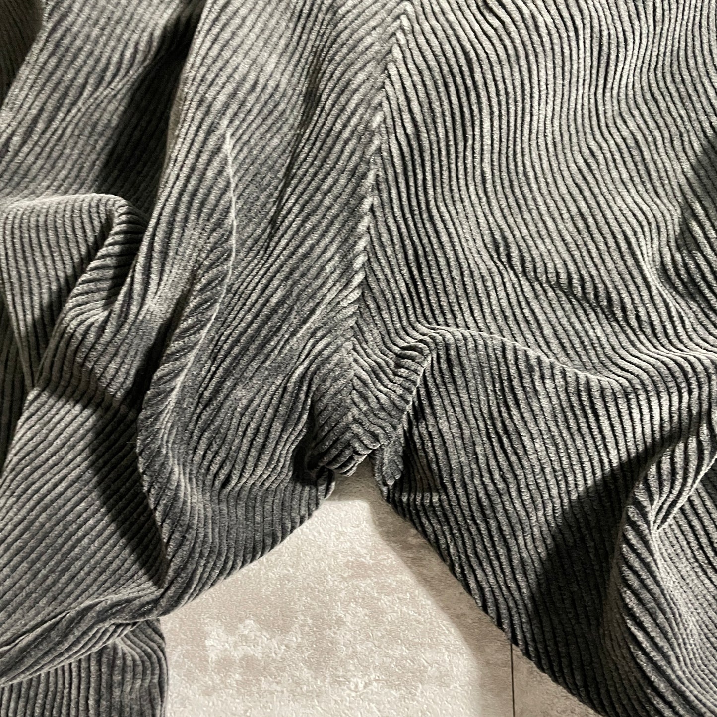 50s-60s Le Vetement De Force Farmers Wide Ribbed Corduroy in Black ,W34