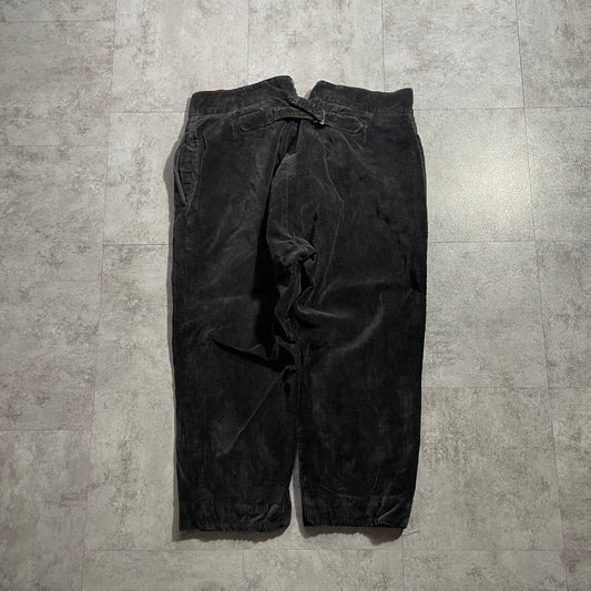 30s-40s VETVOR Farmers Fine Ribbed Corduroy Black ,W39