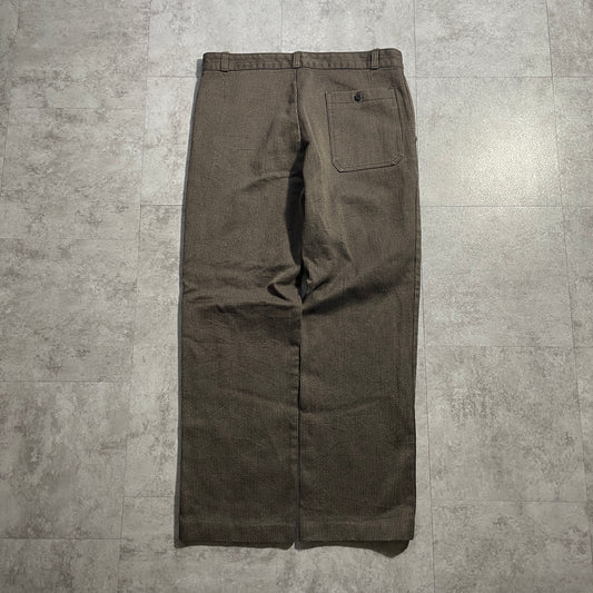 60s Farmers Cotton Piqué Brown W37