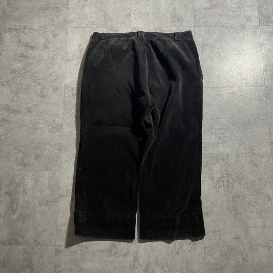 50s-60s VETVOR Farmers Fine Ribbed Corduroy Black ,W36