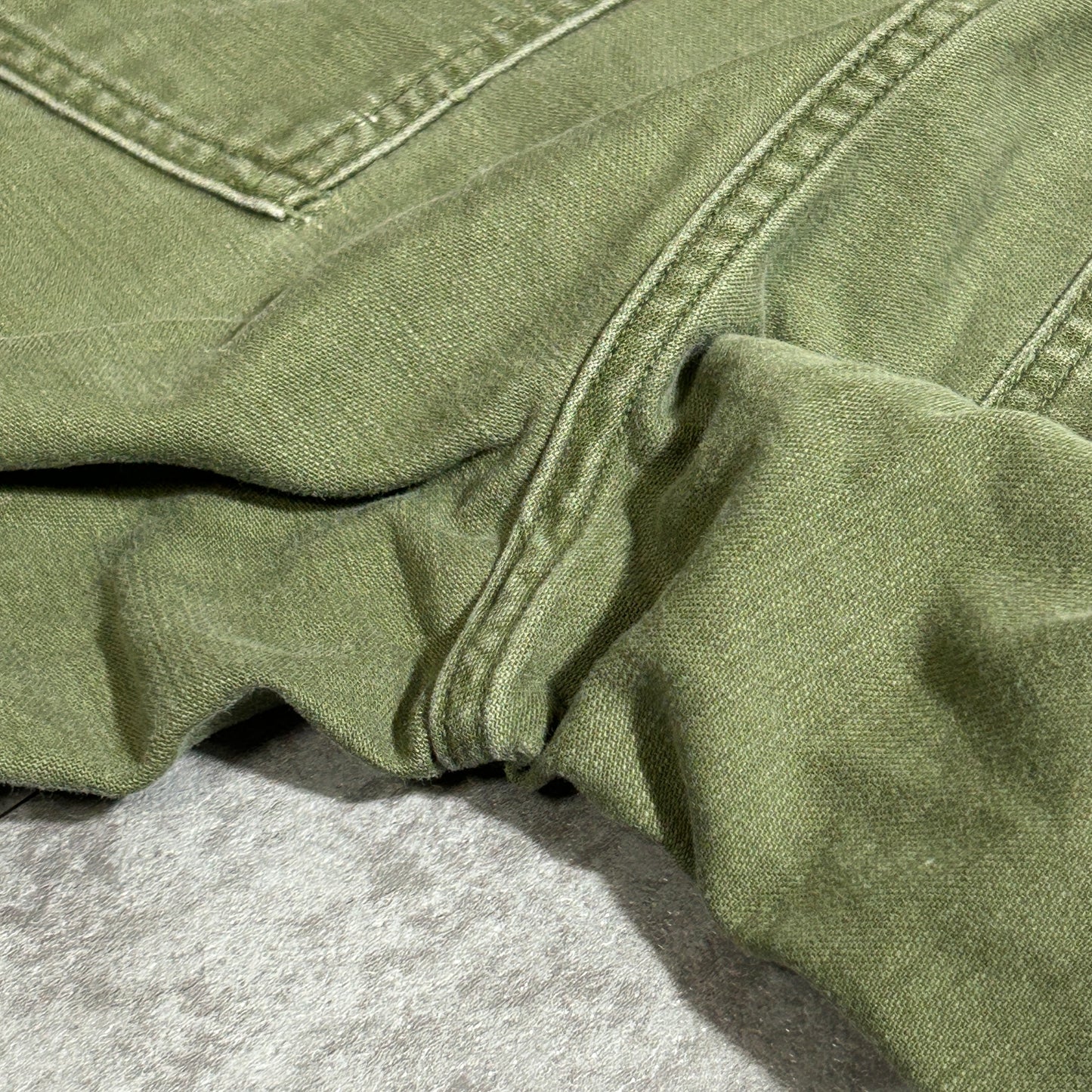 1970s US Army OG107 Baker Pants, Size 32 x 29 (W30 L26)