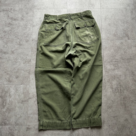 60s US Army OG107 baker pants 38×31