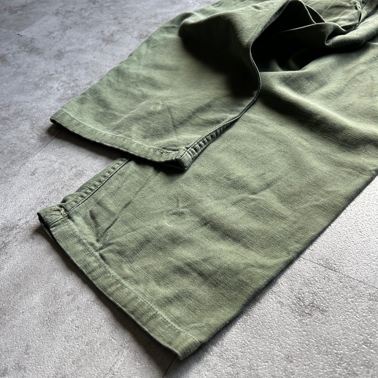 70s US Army OG107 baker pants 32×31