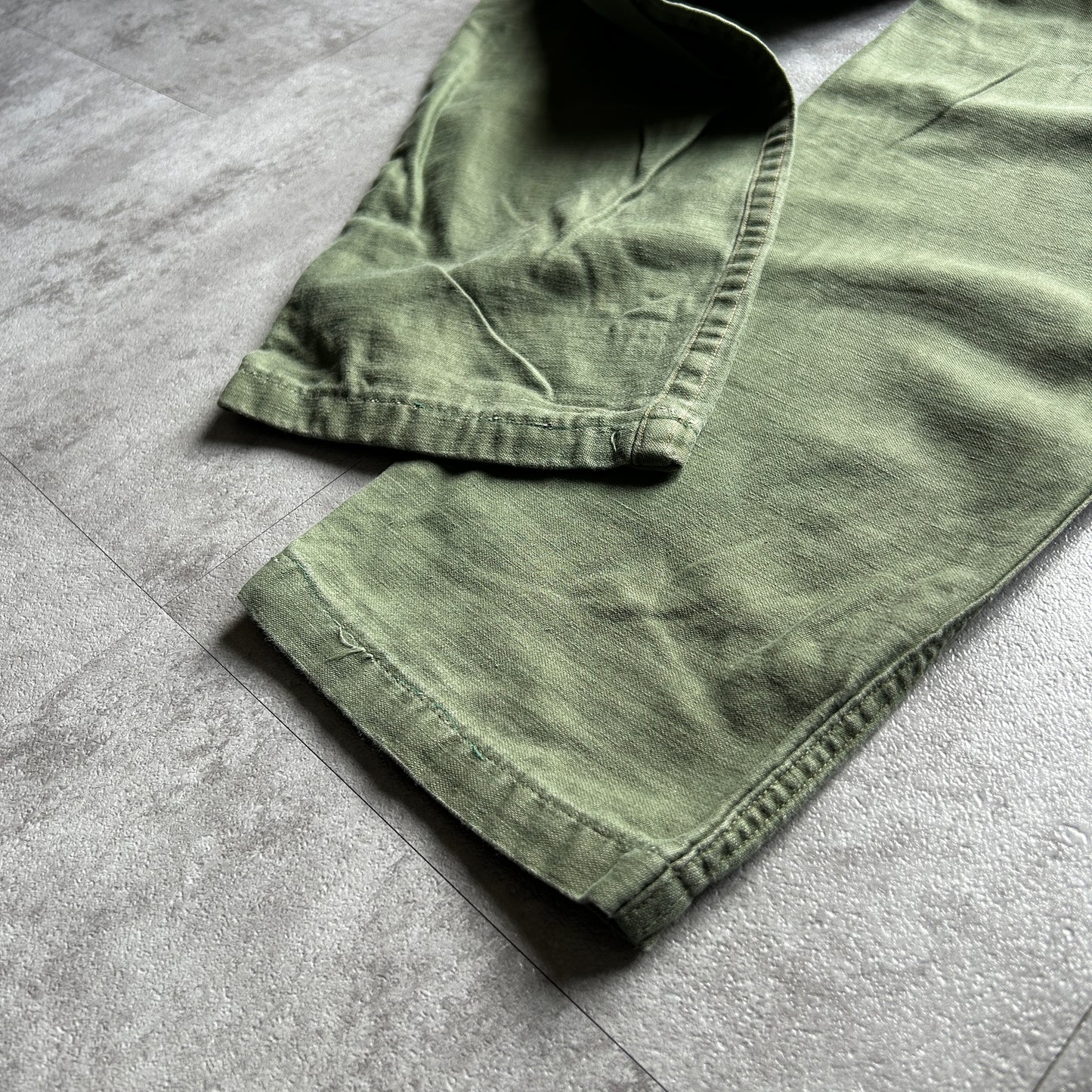60s US Army OG107 baker pants 36×35