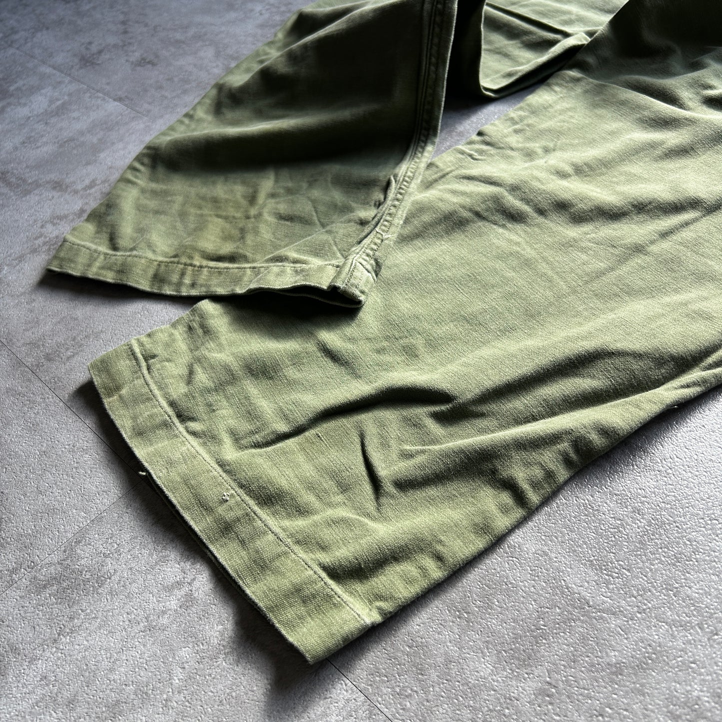 60s US Army OG107 baker pants 38×33