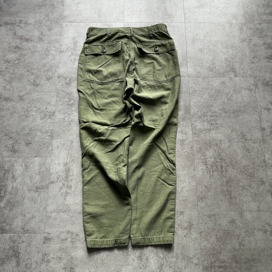 60s US Army OG107 baker pants 34×31