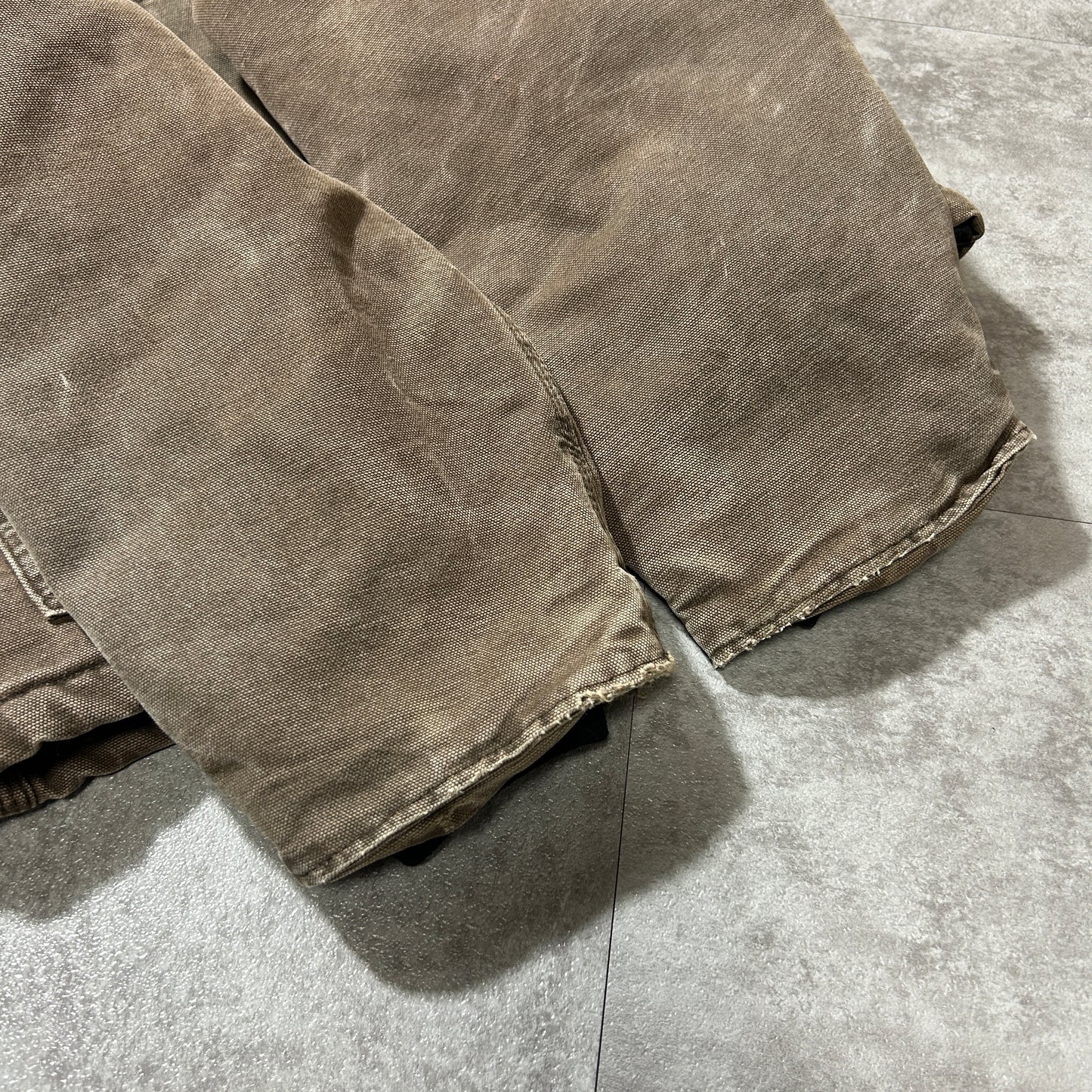 00s USA製 ダークブラウン カーハート トラディショナルジャケット ダック