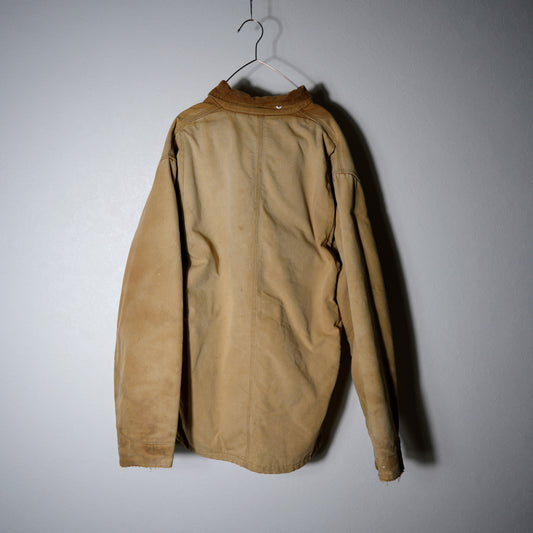 100周年 80-90s 星タグ USA製 ブラウン カーハート チョアジャケット ダック