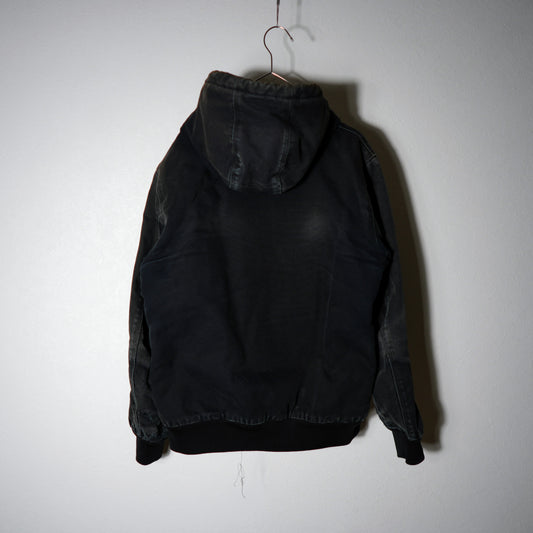 00s USA製 ブラック カーハート アクティブジャケット ダックM