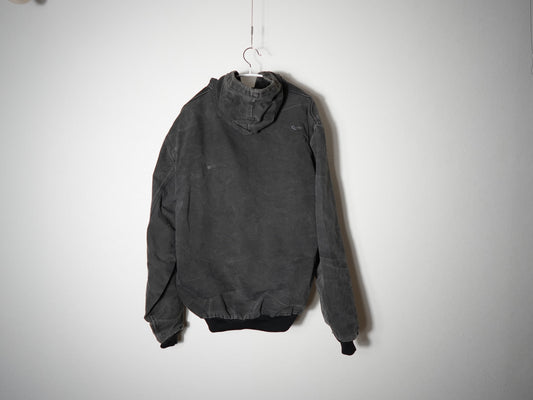 00s USA製 ブラック カーハート アクティブジャケット ダック