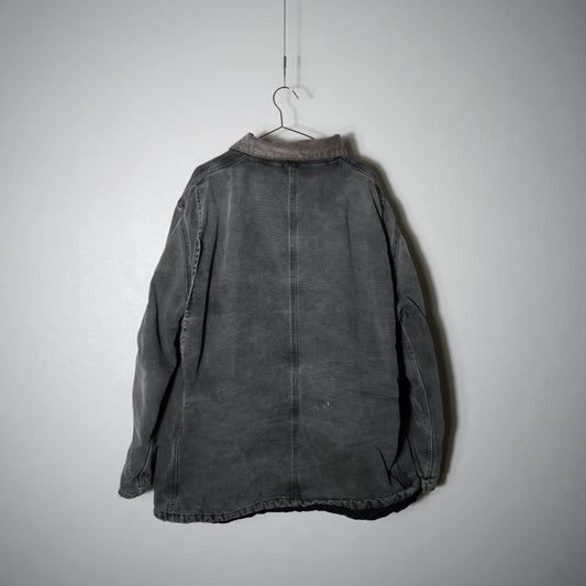 00s USA製 グレー カーハート トラディショナルジャケット ダックXL
