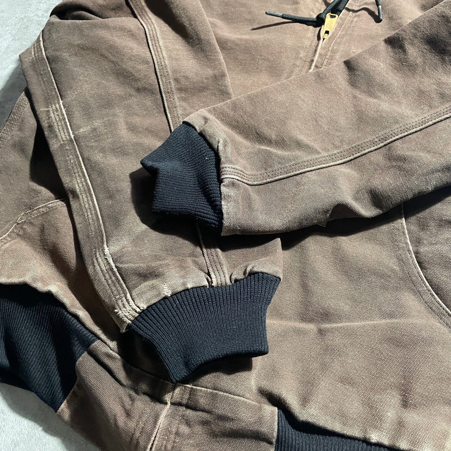 2000s Made in Mexico Brown Carhartt Active Jacket, Duck Medium