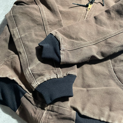 2000s Made in Mexico Brown Carhartt Active Jacket, Duck Medium