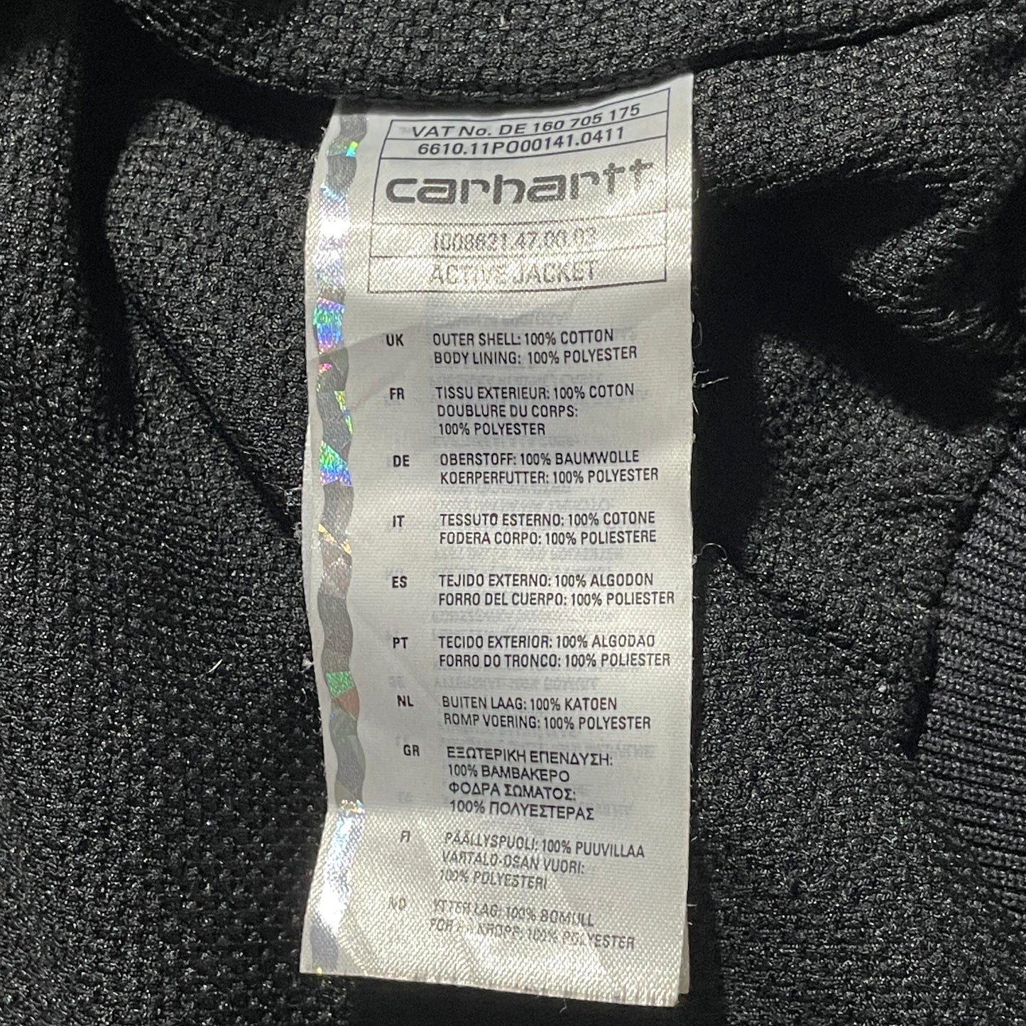 2000s Made in Mexico Brown Carhartt Active Jacket, Duck Medium