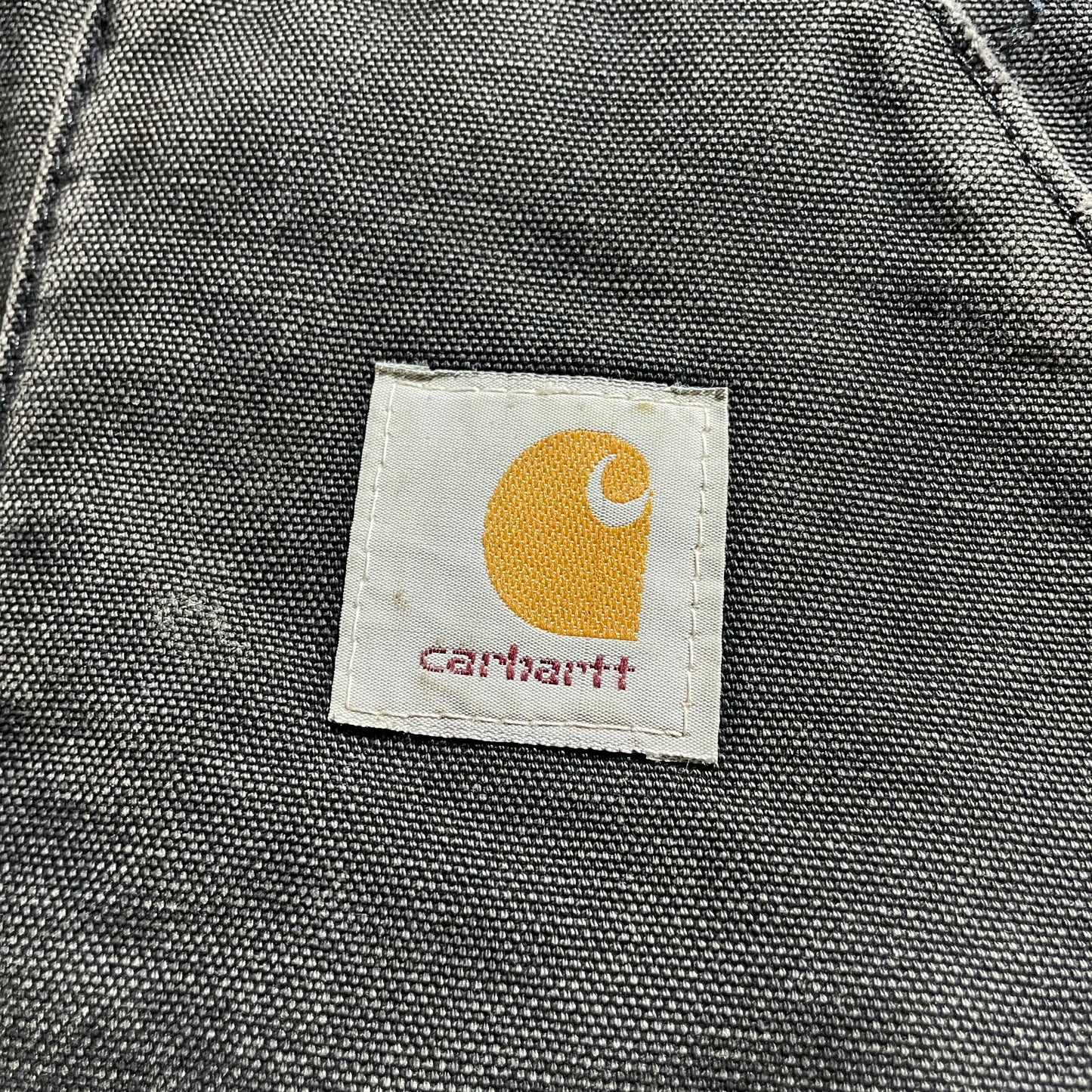 80s-90s Star Tag Made in USA Black Carhartt Vest Duck XL