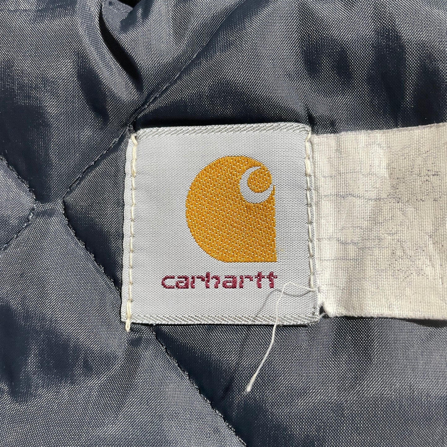 80s-90s Star Tag Made in USA Black Carhartt Vest Duck XL