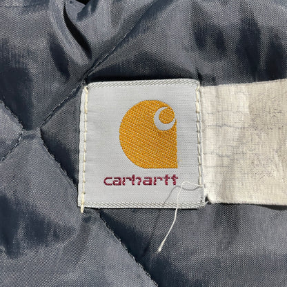 80s-90s Star Tag Made in USA Black Carhartt Vest Duck XL
