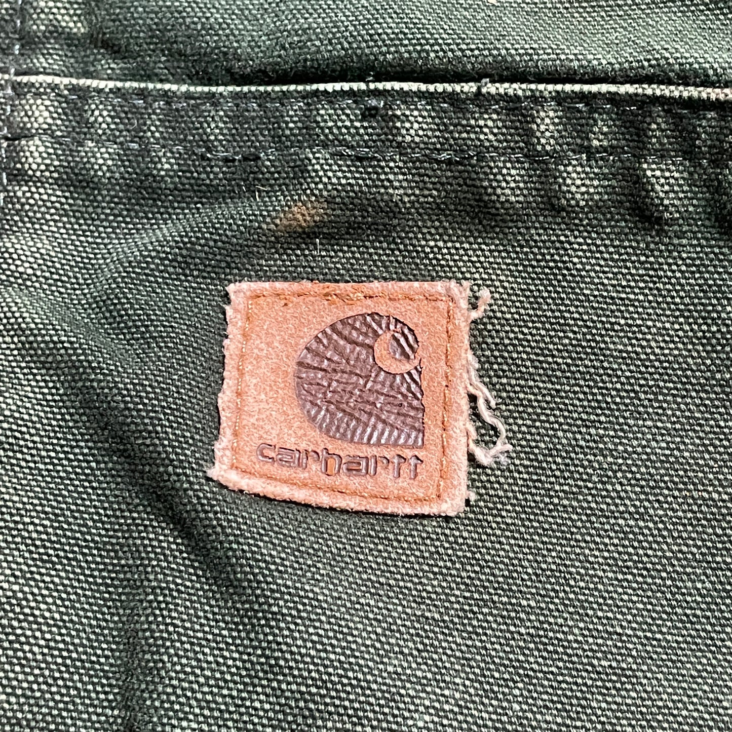 2000s Mexico Green Carhartt Active Jacket, Duck, Size 5XL, Made with USA Fabric