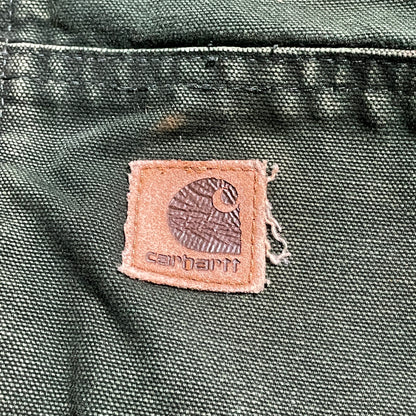 2000s Mexico Green Carhartt Active Jacket, Duck, Size 5XL, Made with USA Fabric