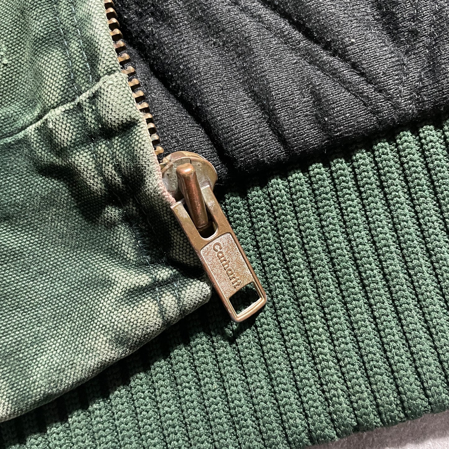 2000s Mexico Green Carhartt Active Jacket, Duck, Size 5XL, Made with USA Fabric