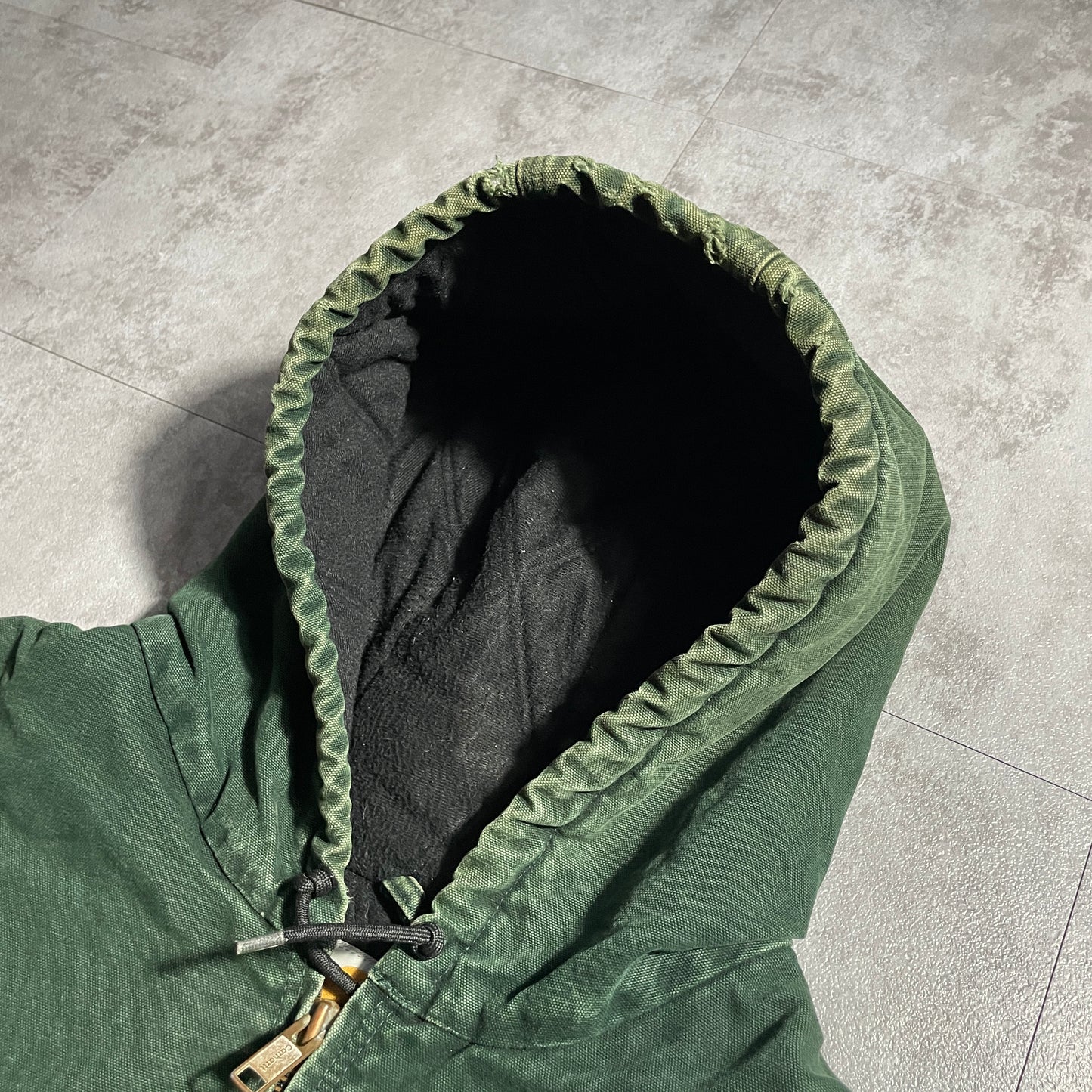 2000s Mexico Green Carhartt Active Jacket, Duck, Size 5XL, Made with USA Fabric