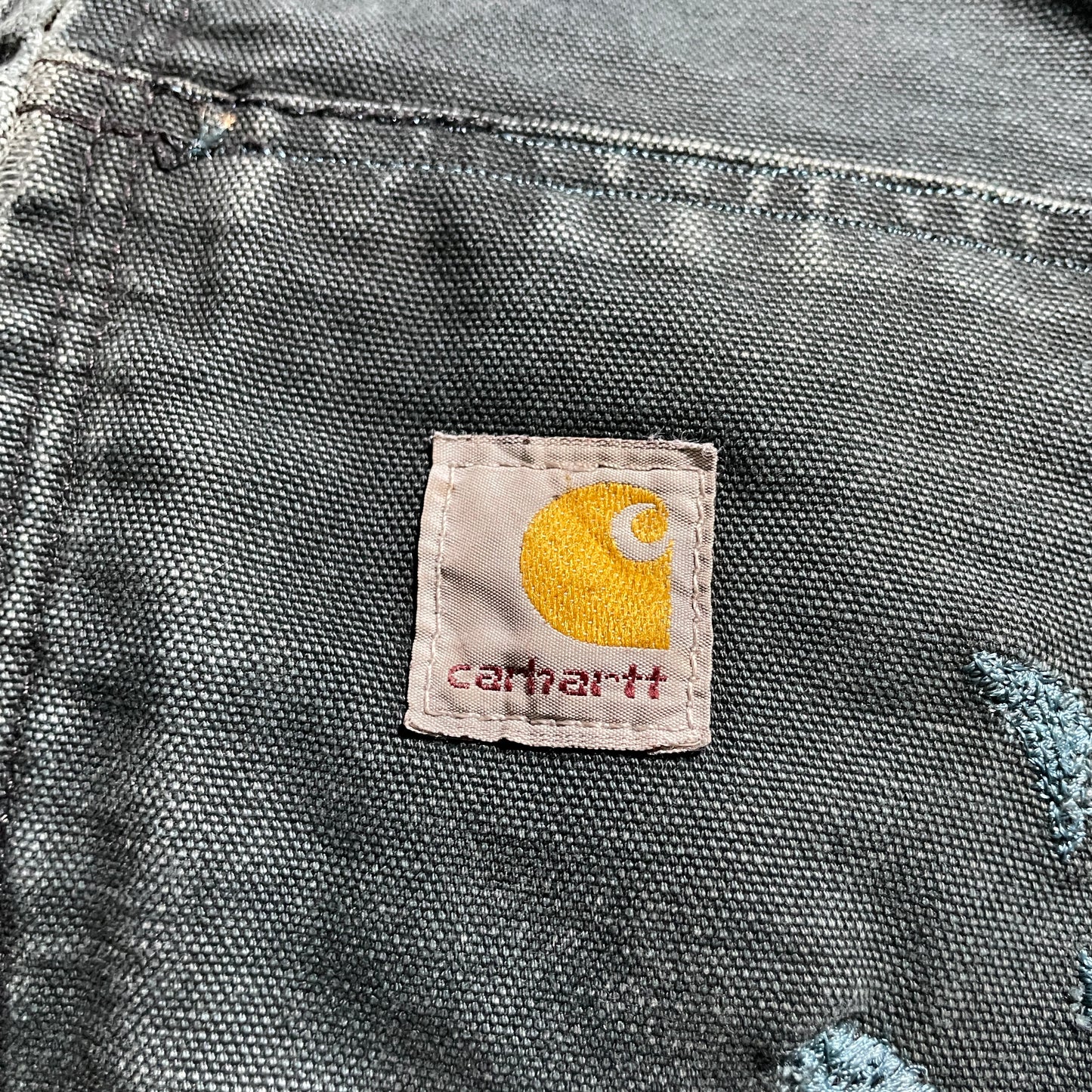 2000s Made in USA Black Carhartt Active Jacket, Duck Size L