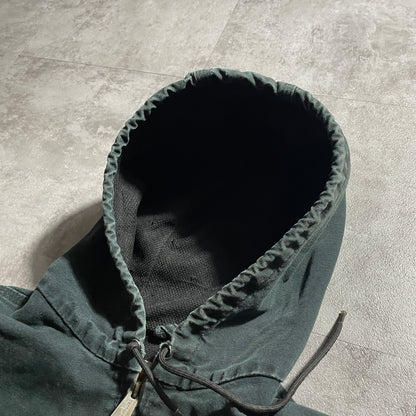 2000s Made in USA Black Carhartt Active Jacket, Duck Size L