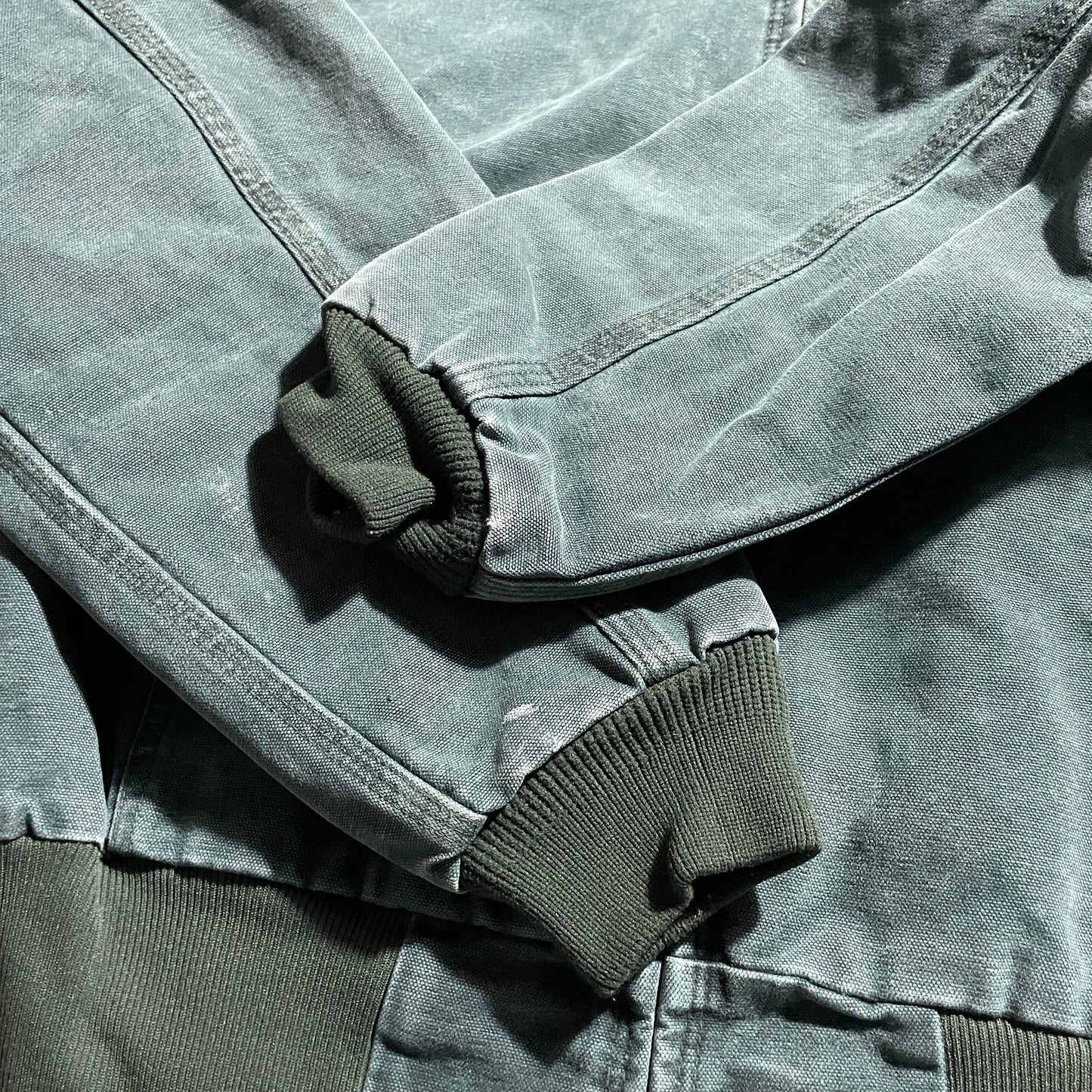 80s-90s Star Tag Made in USA Moss Green Carhartt Active Jacket, Duck Size M