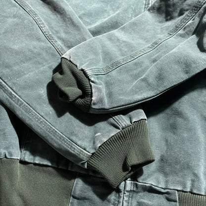 80s-90s Star Tag Made in USA Moss Green Carhartt Active Jacket, Duck Size M