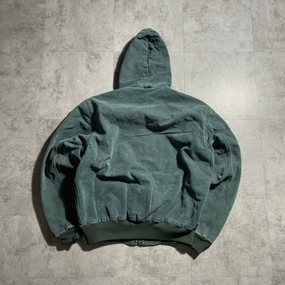 80s-90s Star Tag Made in USA Moss Green Carhartt Active Jacket, Duck Size M