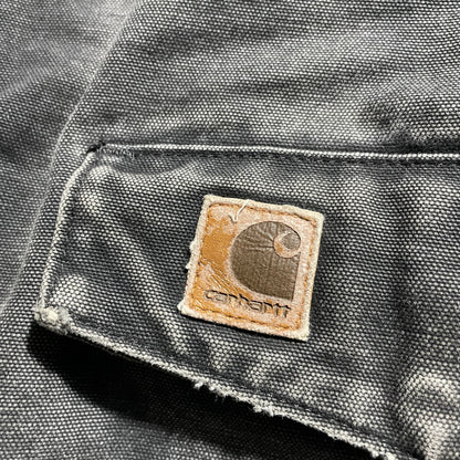 2000s Mexico Black Carhartt Bomber Jacket, Duck XL, Made with USA Fabric