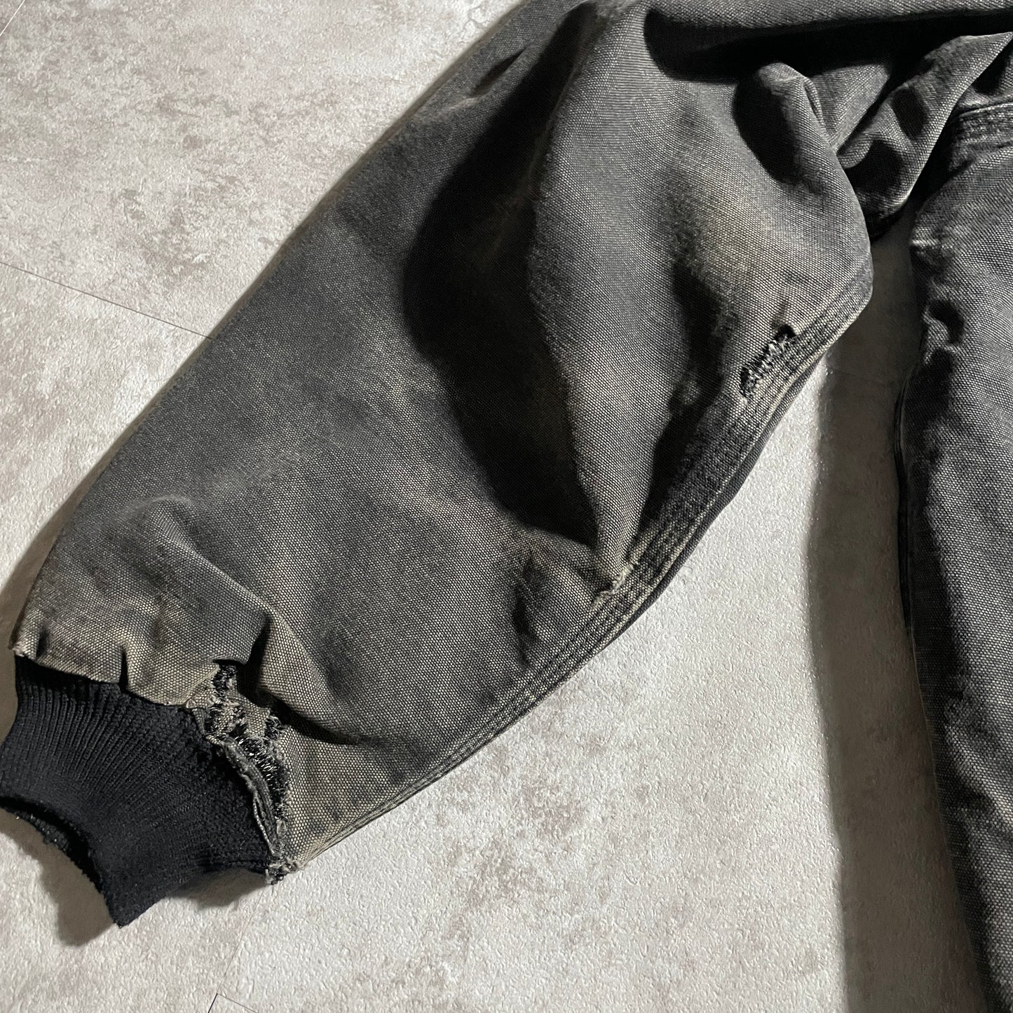 2000s Mexico Black Carhartt Bomber Jacket, Duck XL, Made with USA Fabric