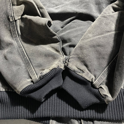 2000s Mexico Black Carhartt Bomber Jacket, Duck XL, Made with USA Fabric