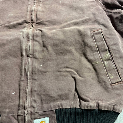 80s-90s Star Tag Made in USA Dark Red Carhartt Santa Fe Duck Jacket