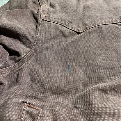 80s-90s Star Tag Made in USA Dark Red Carhartt Santa Fe Duck Jacket