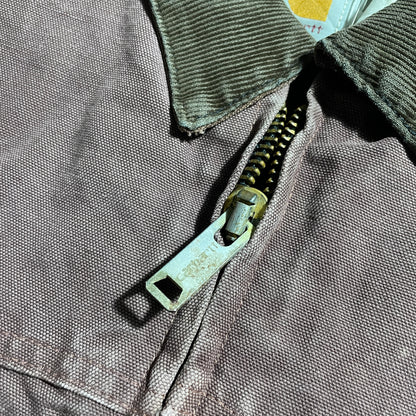 80s-90s Star Tag Made in USA Dark Red Carhartt Santa Fe Duck Jacket