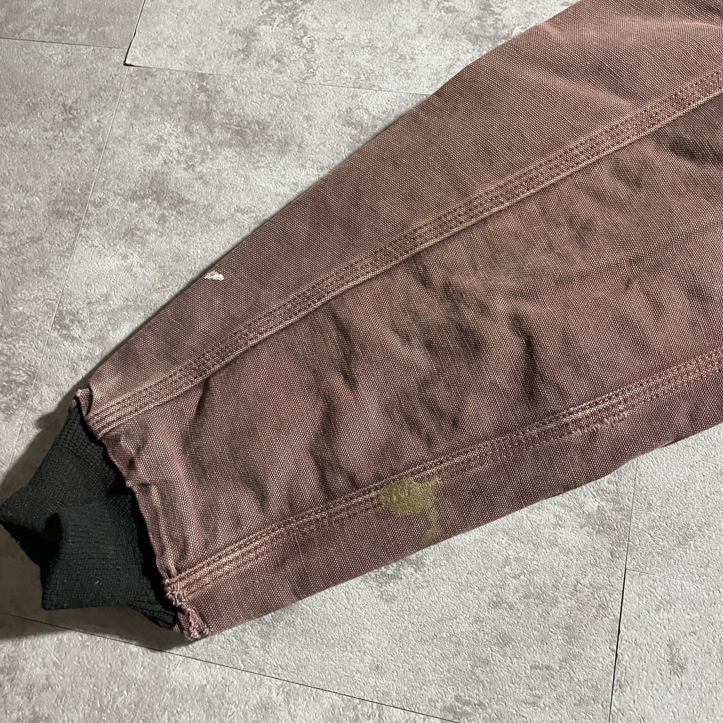 80s-90s Star Tag Made in USA Dark Red Carhartt Santa Fe Duck Jacket