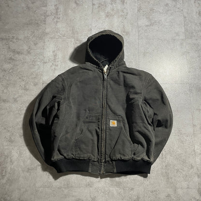 80s-90s Star Tag Made in USA Black Carhartt Active Jacket Duck