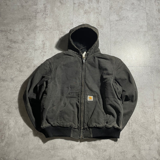 80s-90s Star Tag Made in USA Black Carhartt Active Jacket Duck