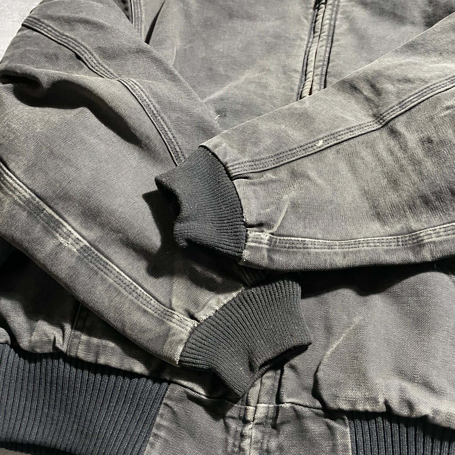 80s-90s Star Tag Made in USA Black Carhartt Active Jacket Duck